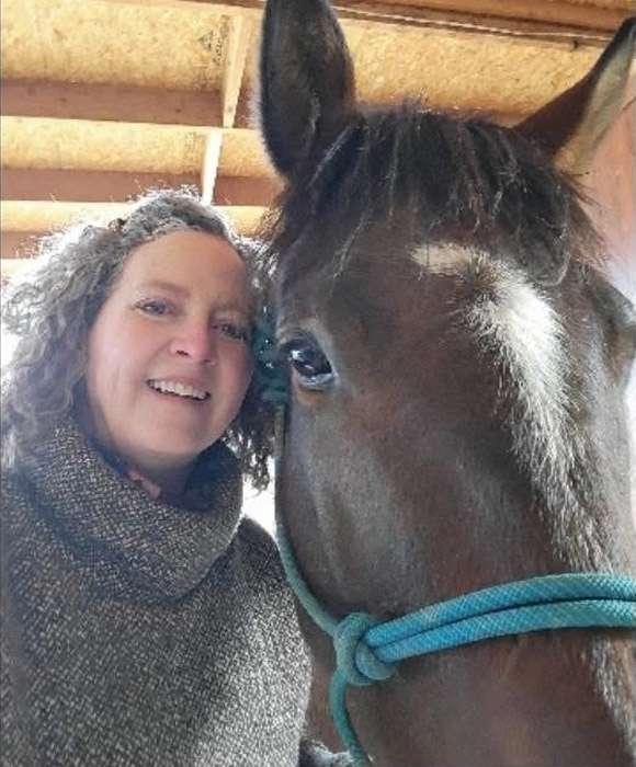 Julie With Horse 